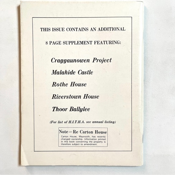 Castles, Houses & Gardens of Ireland.88 pages - Picture 3 of 10